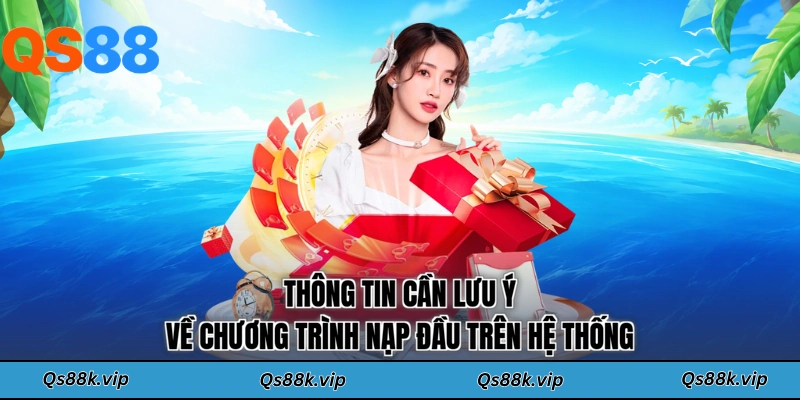 Thông tin cần lưu ý về chương trình nạp đầu trên hệ thống
